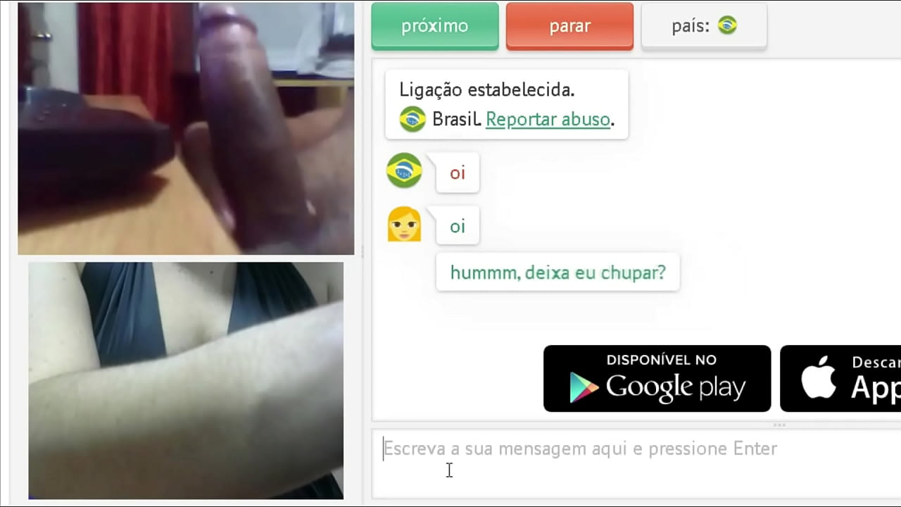 Mož in žena uživata v masturbaciji neznancev